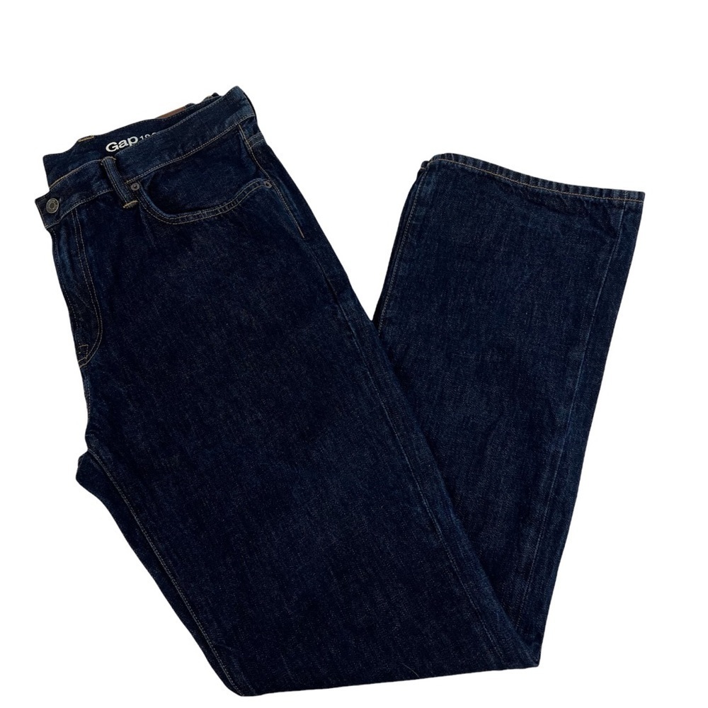 GAP Men’s Blue Jeans Sz W38” x L35” Bootcut Dark